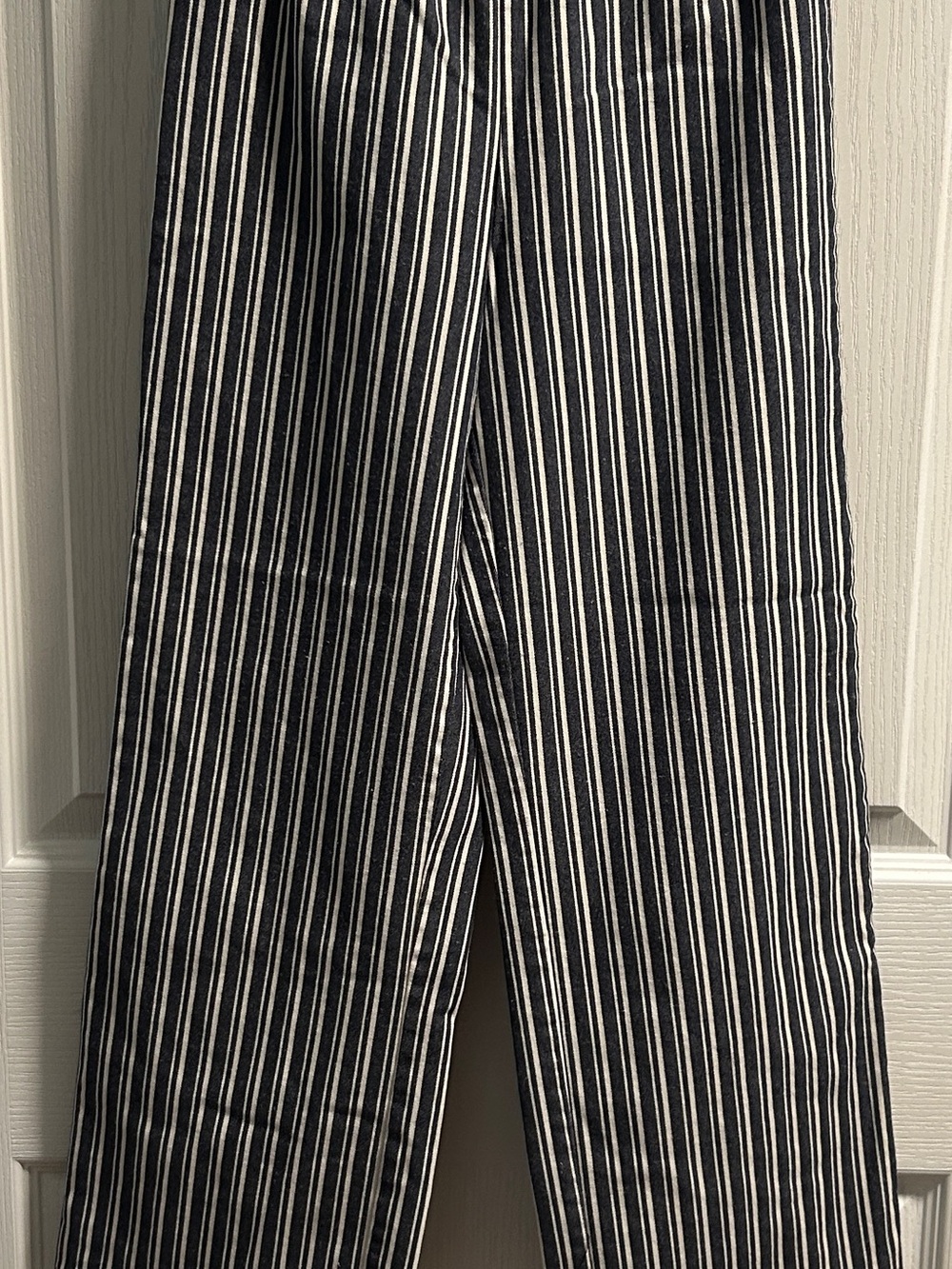 GB girls Black and White Pinstripe Casual Pants